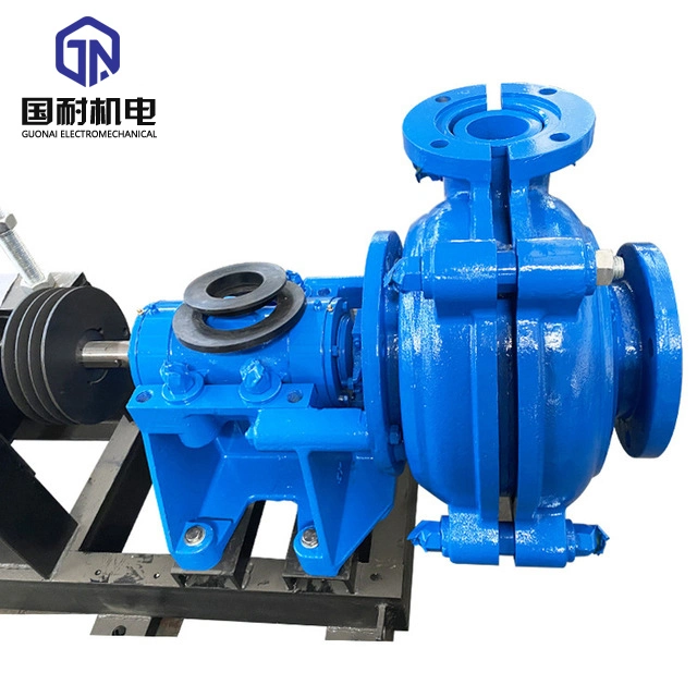 Horizontal Mining Slurry Pump High Chrome Alloy Mud Pumps Sewage Pump High Head Slurry Pumps End Sand Suctionpump