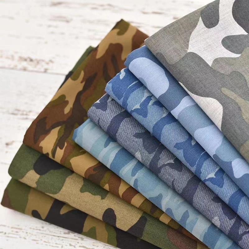 Good Colour Fastness Camouflage Polyester Coated Army Cover Airtight TPU Outdoor Fabric