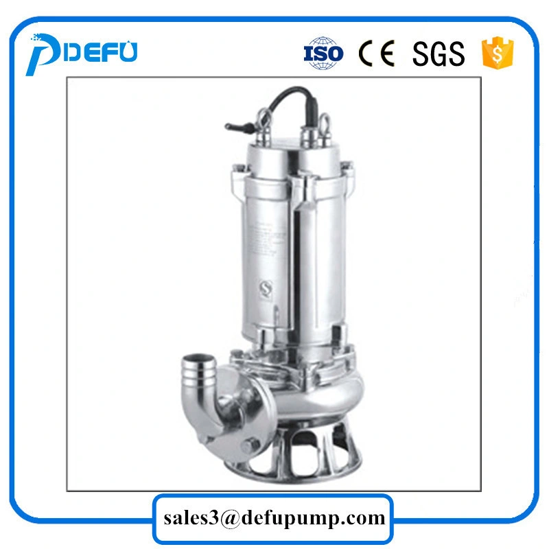 Stainless Steel Dirty Water Transfer Submersible Sewage Water Pump for Slurry