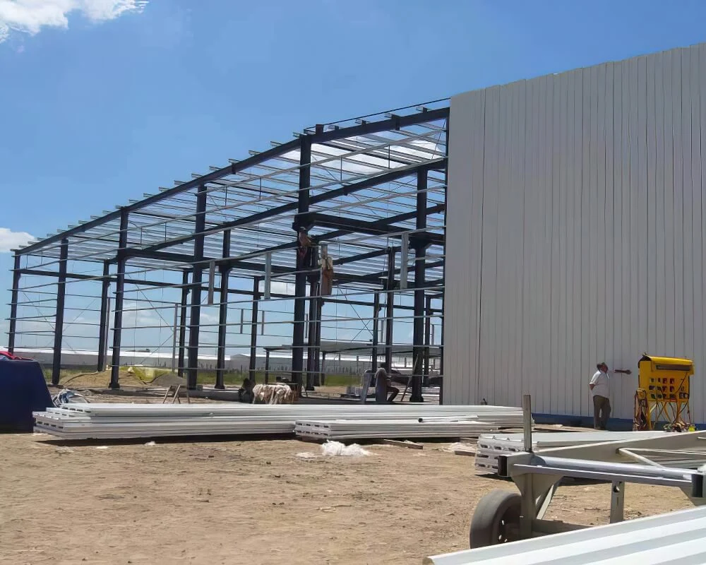 Fabricación de acero estructural de acero de la arquitectura residencial y de la luz de edificios comerciales