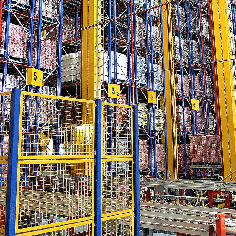 Steel Structure Storage Stacker Crane Racking Automated Warehouse Automation System Mini Load Asrs with Plastic Pallet (Automatic Storage Retrieval System)