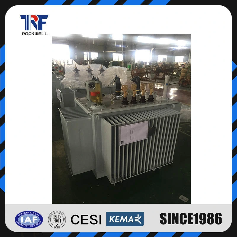 3 Phase 11/0.4kv Copper Power Distribution Oil Immersed Transformer