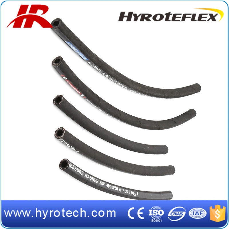 Industrial High Pressure Washer Synthetic Rubber Hose for Water Transfer Black or Blue Color