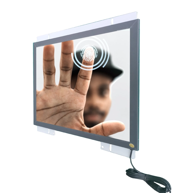 Écran tactile infrarouge interactif tout-en-un Netoptouch 15/17/19/21.5 pouces de classe a+ Moniteur LED/LCD