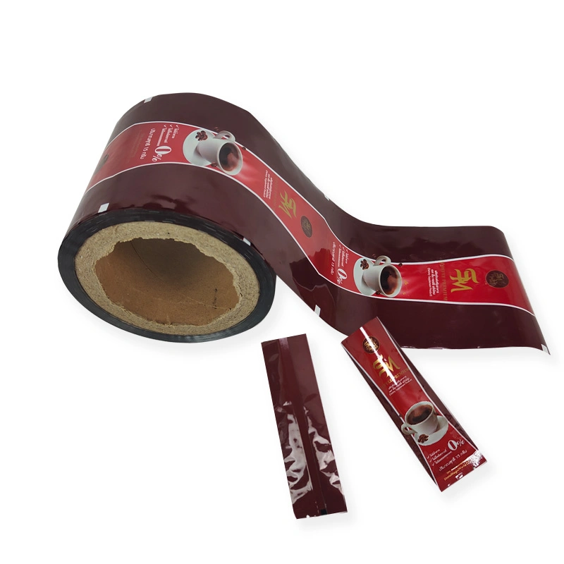 BOPP/Pet/Mylar/PE Laminating Film Roll with Custom Logo Design Printed for Coffee Tea Packaging