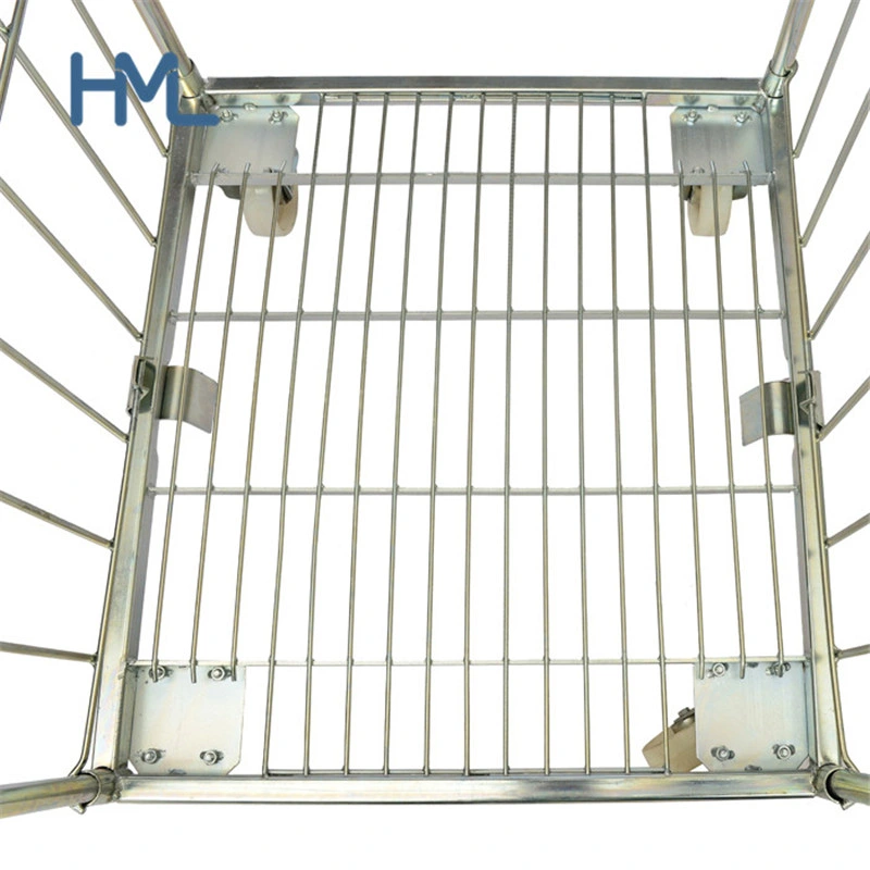 High quality/High cost performance  Foldable Storage Logistics Metal Wire Mesh Roll Cages