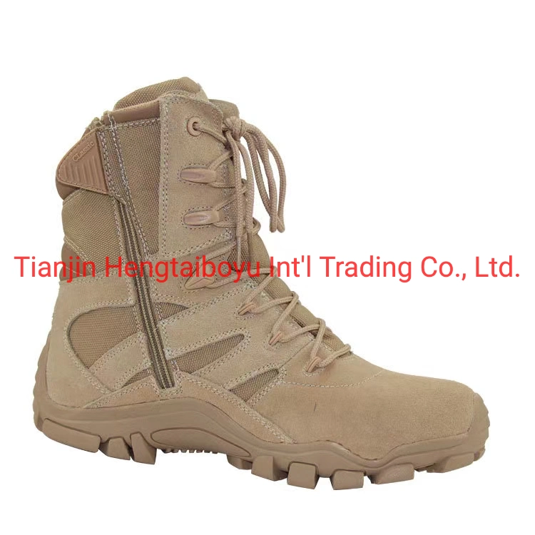 Latest Popular Lowest Price Military Police Tactical Army Combat Desert Boot