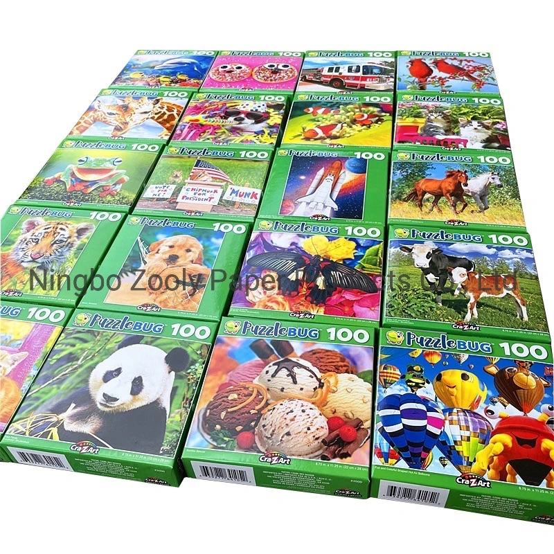 Cheap 100 Piece Kids Puzzles Juguetes educativos Puzzle para niños