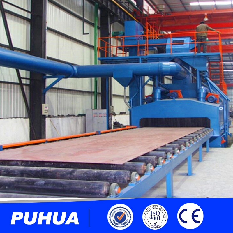 Steel Plate Shot Blasting Machine Construction Equipment