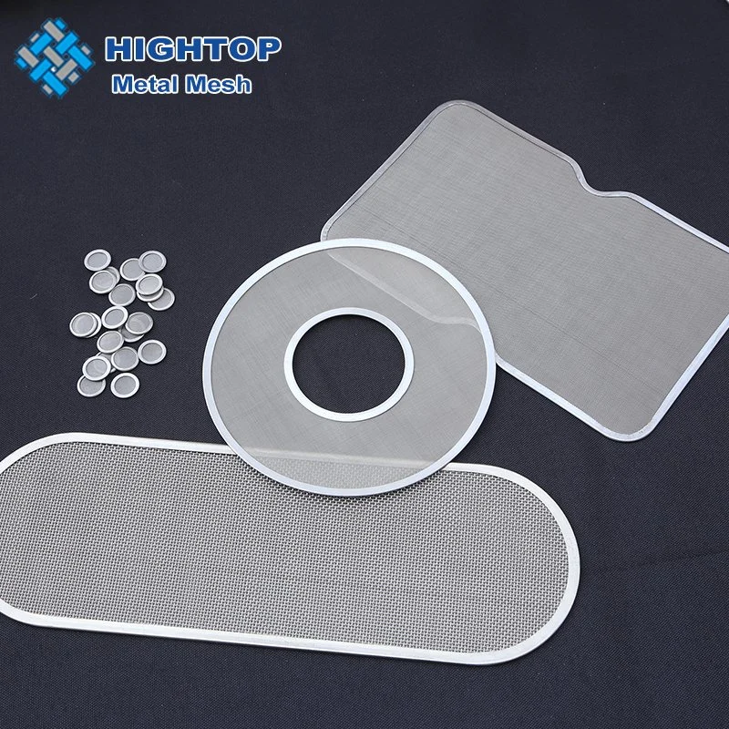 Extrusion Dedicated Filter Mesh 1 Micron Diameter Stainless Steel Round Mesh Filter Disc