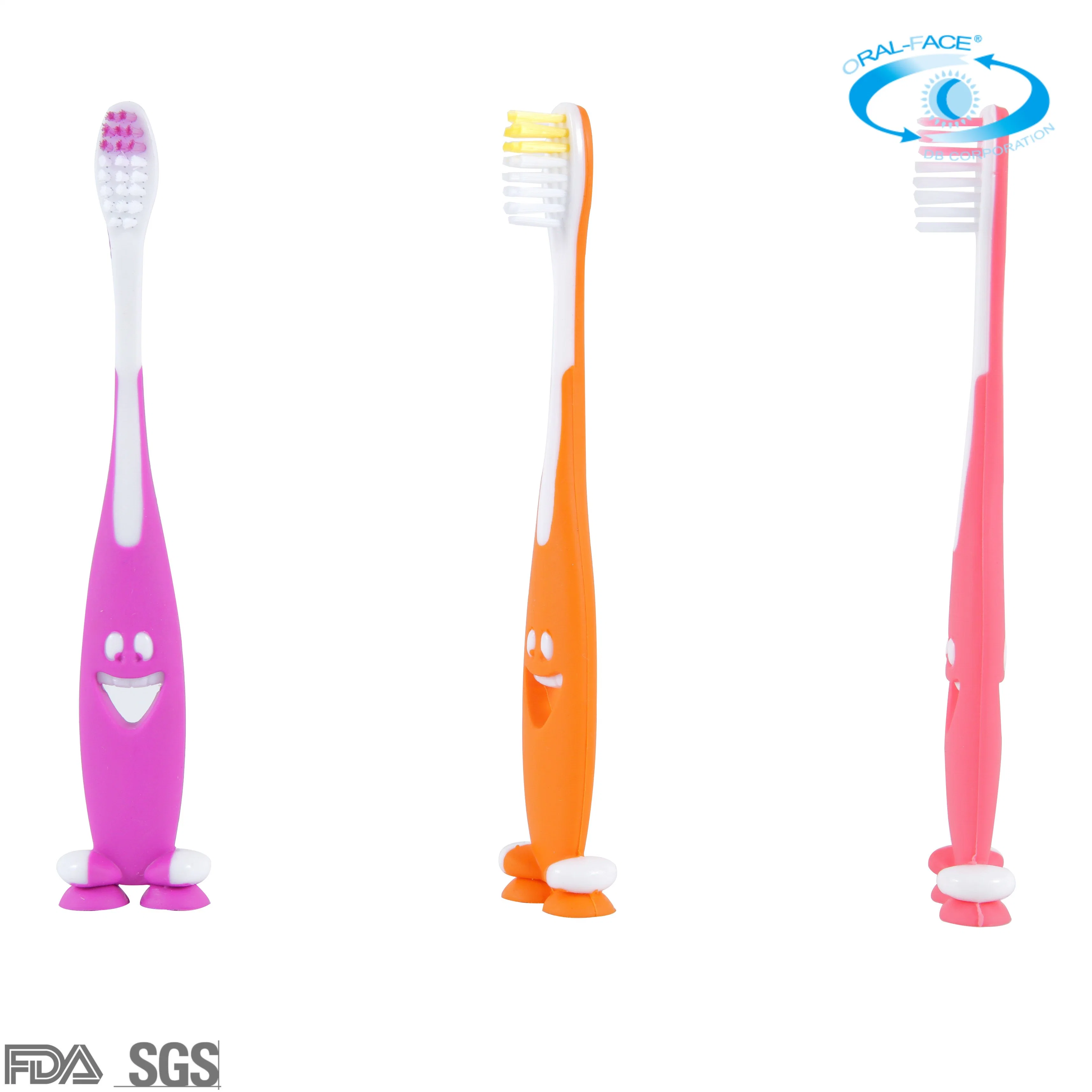 Wholesale Price Colorful Kids/Children PP Smile Oral Care Toothbrush