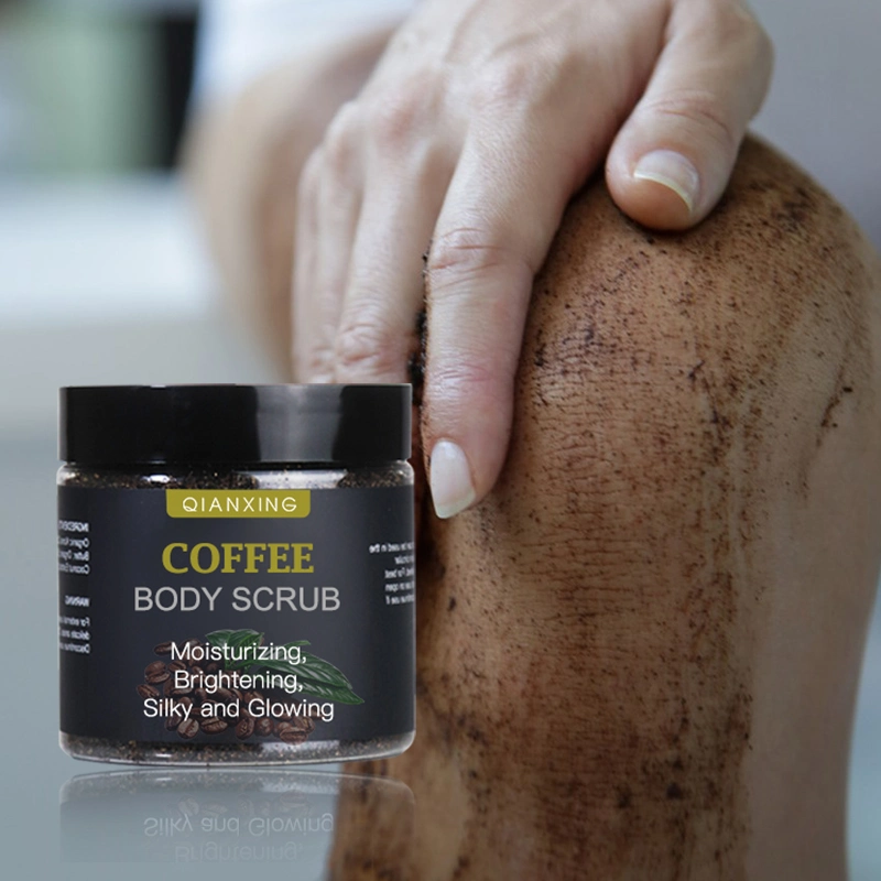 Private Label Coconut Coffee Scrub Natural Deep Exfoliation Dry Rough Body