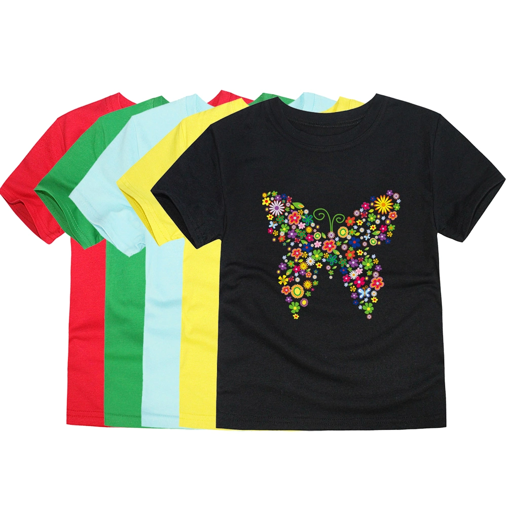Custom Children T-Shirts Multi Colors Soft Touch High Quality Girl's T-Shirts