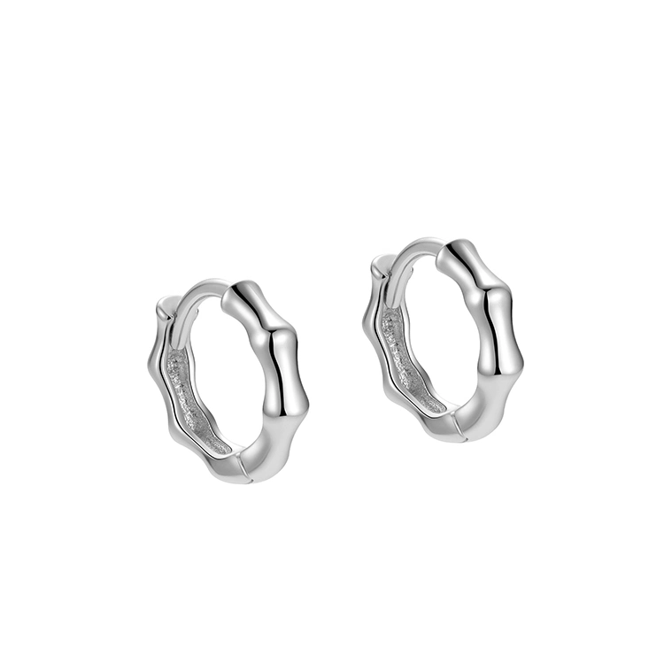 New Creative Without Stone 925 Silver Jewelry Earrings