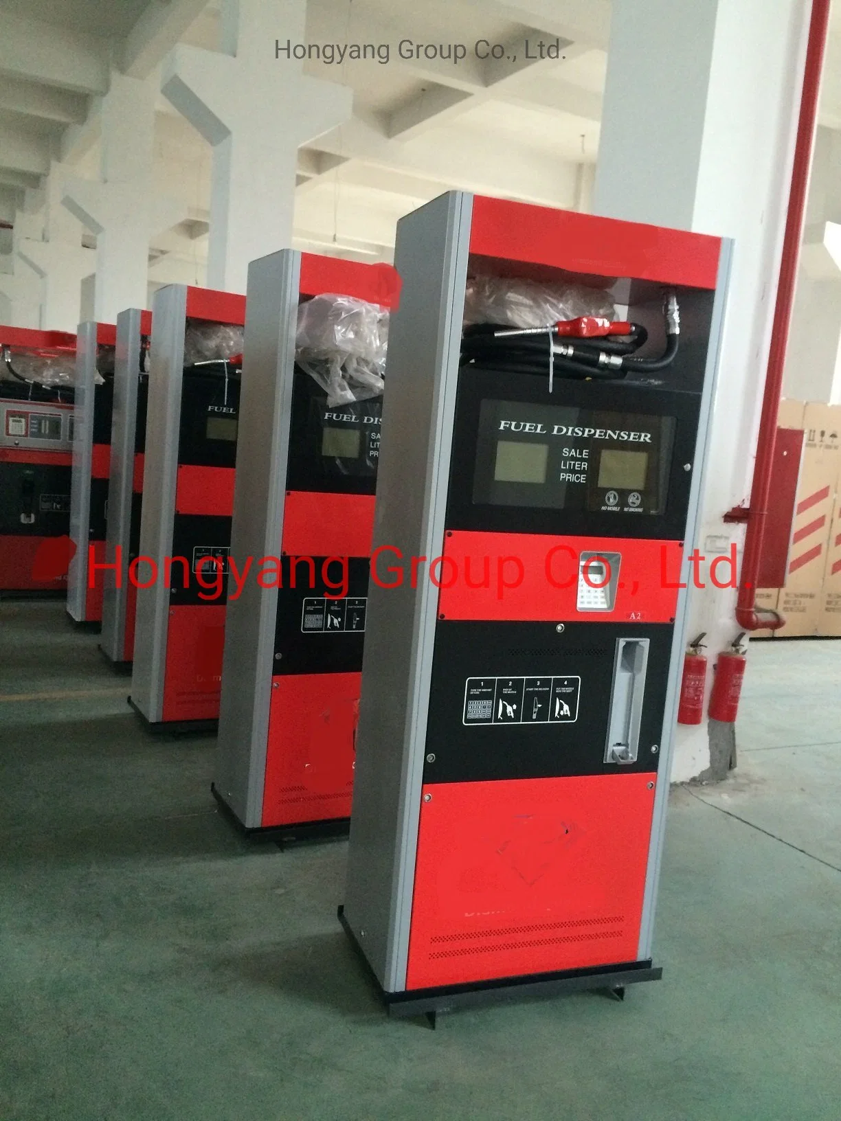 Hongyang Gas Station Pump Mini Panda Series Fuel Dispenser 2/4/6 Nozzles