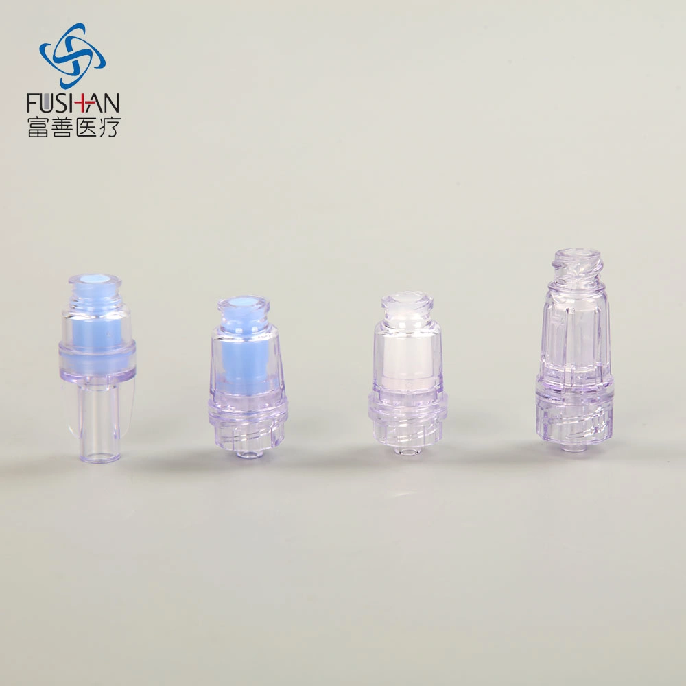 Juego de infusión desechable sin aguja Fushan precio de fábrica con CE, ISO, FSC