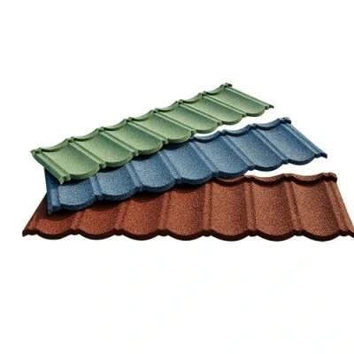 Sand Coated Metal Classic Type Roofing Sheet Roof Tiles to Nigeria Market