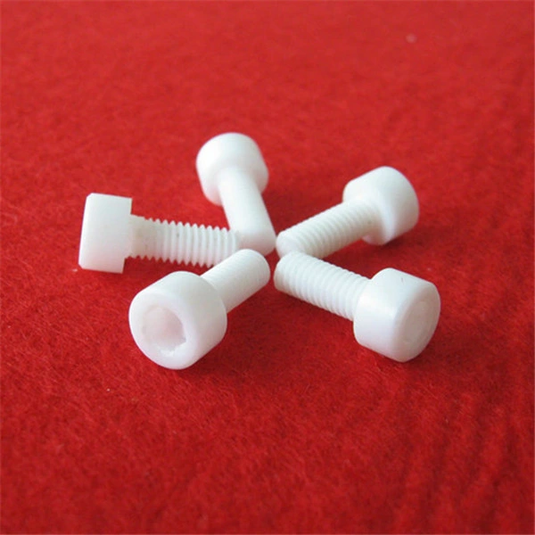 Wear Resistance in Stock Glazed M5 M10 Zro2 Zirconia Ceramic Electrical Screw Spike for Sale