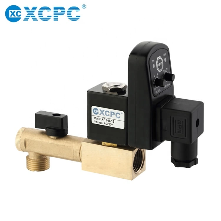 High quality/High cost performance  OEM China Pneumatic Manufacturer Xpt Series Electronic-Drain Valve