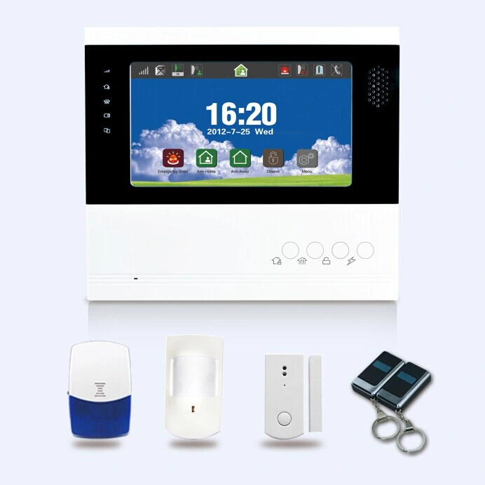 868MHz LCD GSM Alarm System with Rechargeable Li Battery Accessories