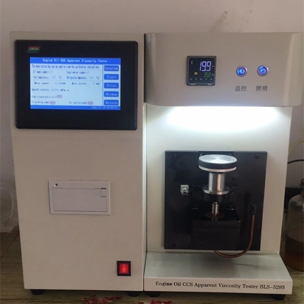 Laboratory ASTM D5293 Engine Oil Apparent Viscosity Tester Using CCS Cold-Cranking Simulator