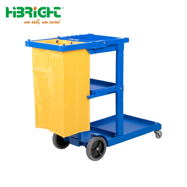 Hospital Hotel Street Restaurant Cleaning Trolley Cart