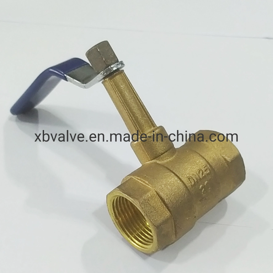 Fábrica da China Bronze Air-Condition High Handle Ball Valve (válvula de esfera de punho elevado