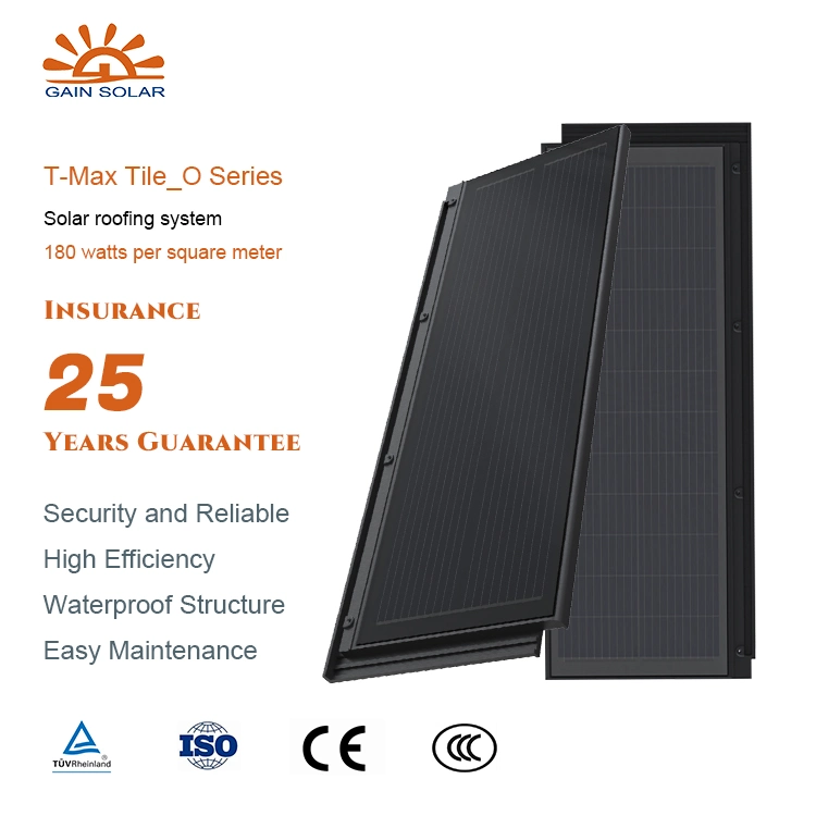 China BIPV Tuiles de Toit Vente Chaude 100 Watt Prix Batteries 10kWh 1000W Prix Panneau Solaire