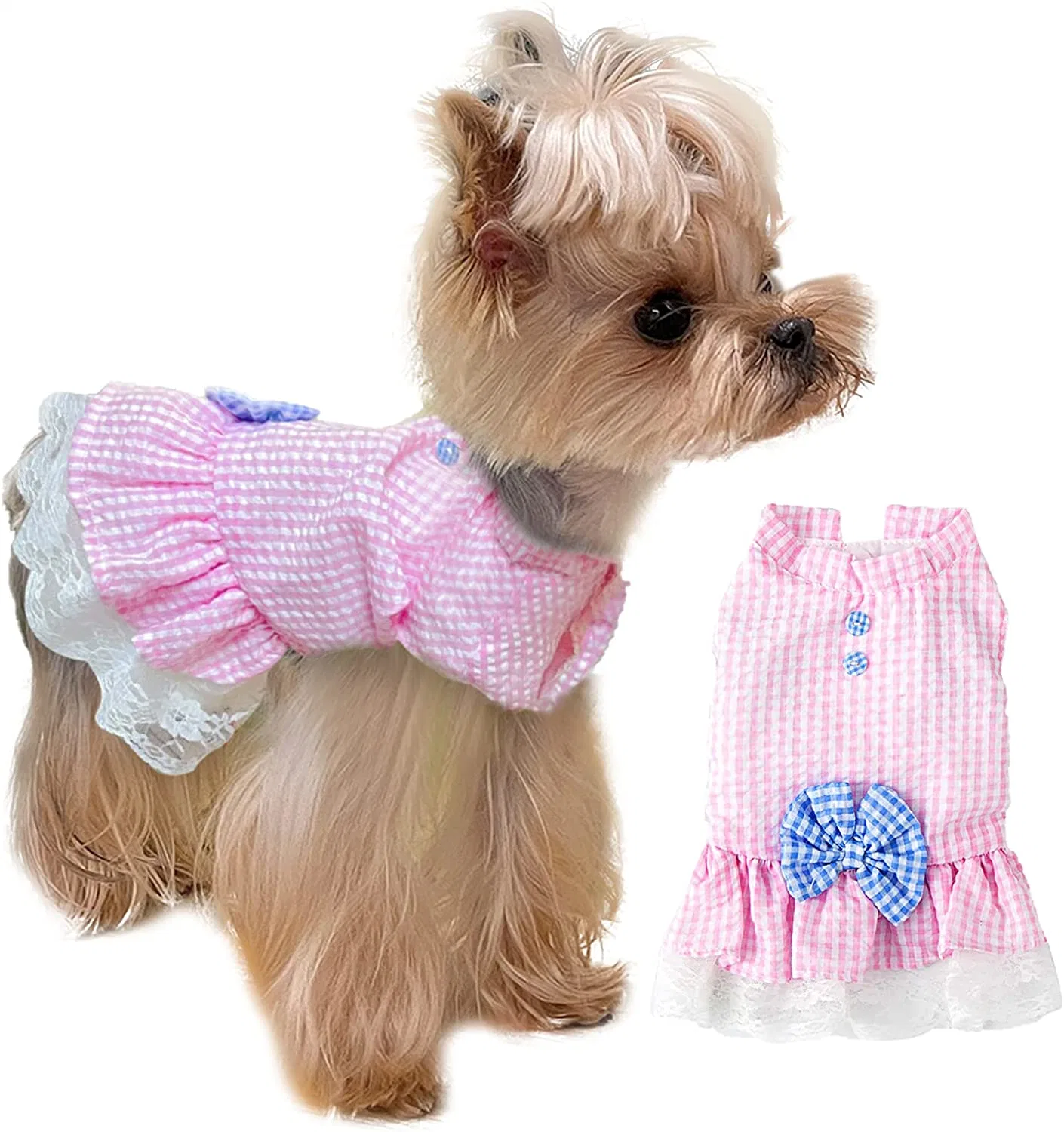 Luxury Cute Dog Dress Clothes for Small Dogs Clothes for Dog Outfit Walking