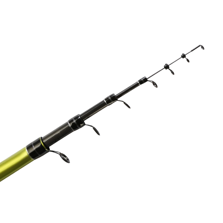 Telecarp de fibra de carbono de alta calidad 3 secciones varilla telescópica 9' 10' 3,0lbs 3,5lbs Viajes de pesca con las Rods FUJI