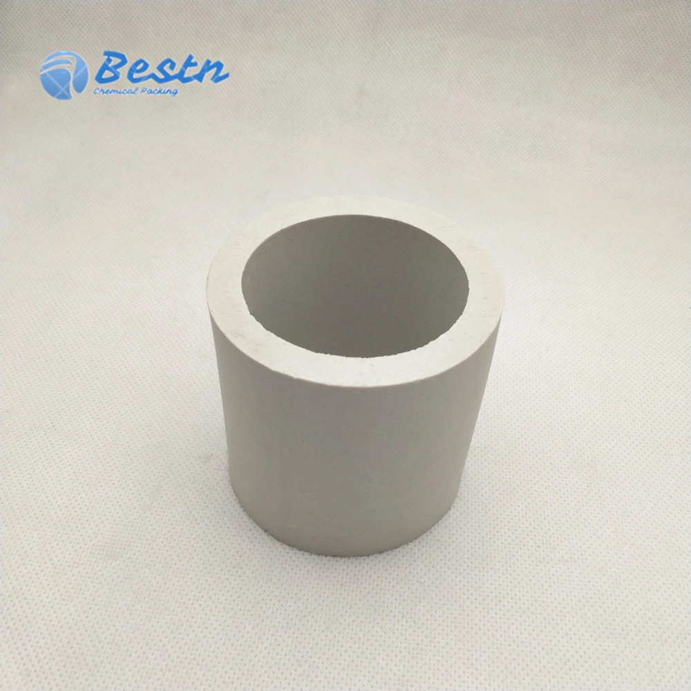 Scrubbing Tower Packing 25mm 38mm Ceramic Raschig Ring