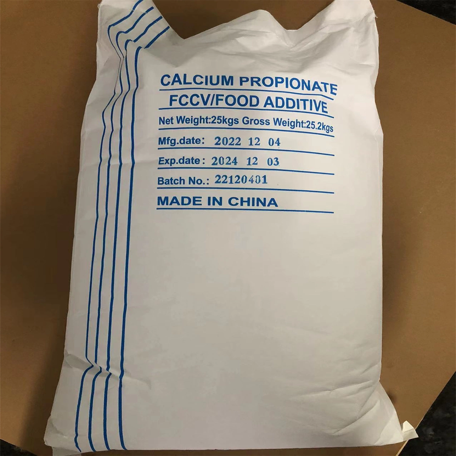 Agent de conservation de qualité alimentaire E282 calcium Propionate poudre pour le pain