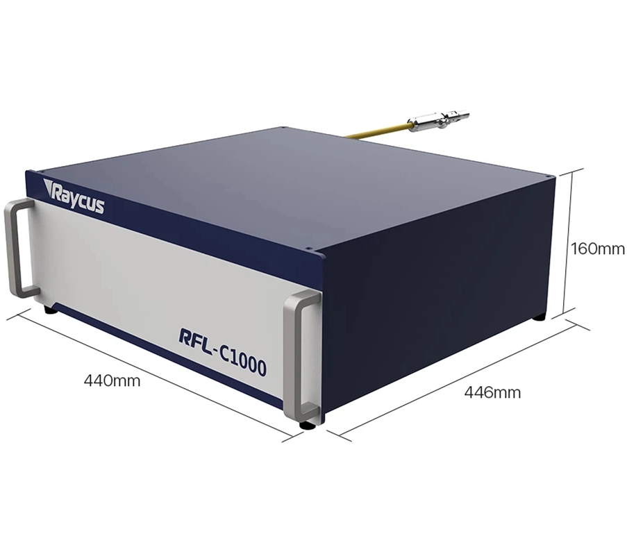 Raycus Laser Power Source pour la gravure de la machine de découpe laser à fibre