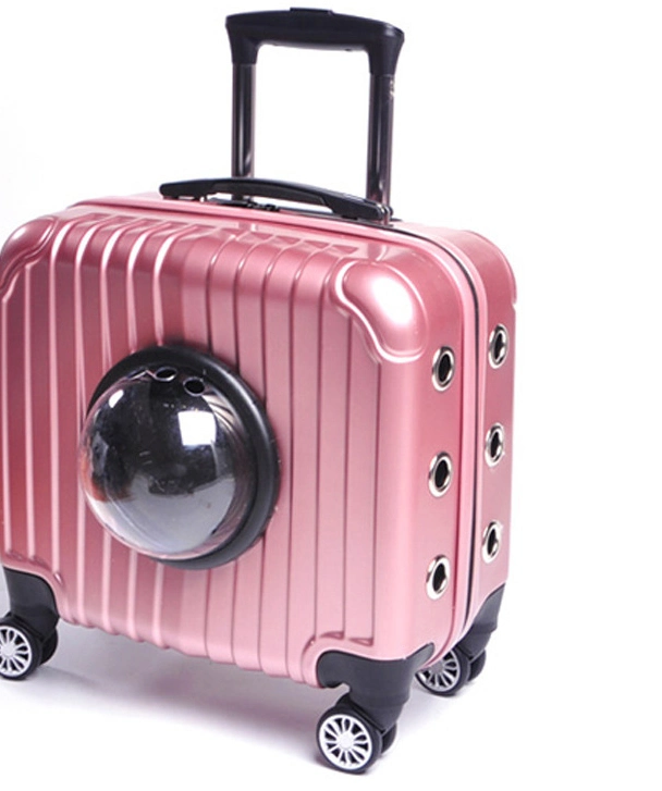 16 Inch Portable Universal Trolley Case Cat Dog Luggage Pet Carrier