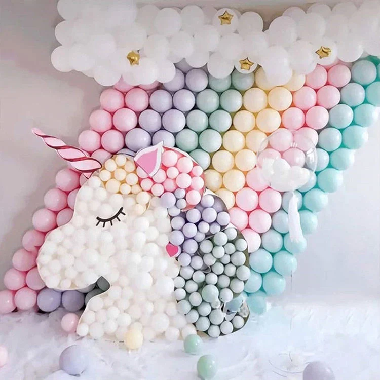 Macarons Latex ballon anniversaire fête Candy ballons anniversaire décorations Enfants douche bébé mariage Golobos