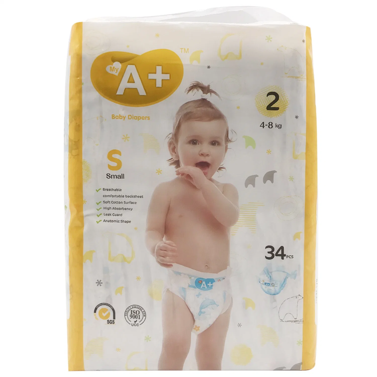 Cheap Adult Baby Diaper Disposable Diaper for Baby Care