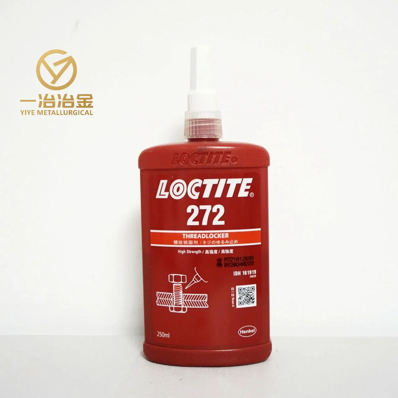 Adesivo de reajustamento tixotrópico de média viscosidade Loctite 242 250 ml