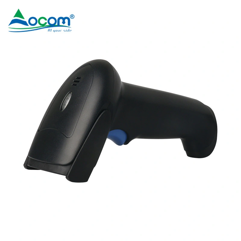 Long Range 2.4G Wireless Qr Code Scanner Omni-Directional Barcode Reader Inventory Portable 2D Wireless Barcode Scanner