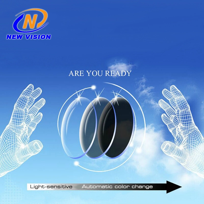 1.56 Photochromic Photogrey Ar Coating Optical Lens