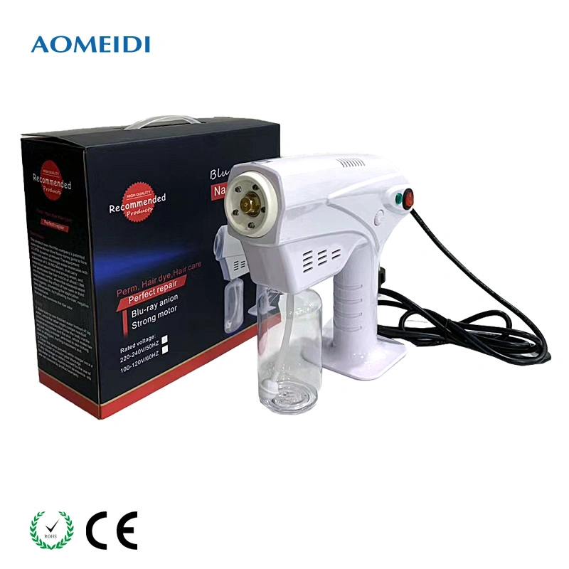 Handheld 1200W Electric Nano Mist Sprayer Smoke Sterilizer Spray Gun Fog Machine