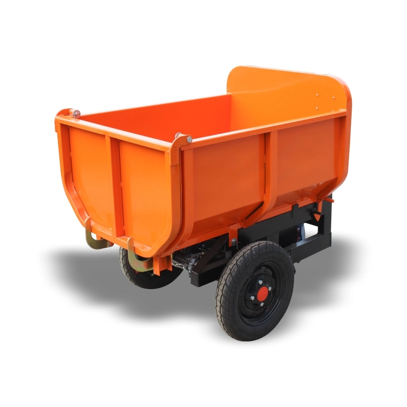 Engineering Mini Motorized Hand Tipper Cart 3 Wheels Barrow