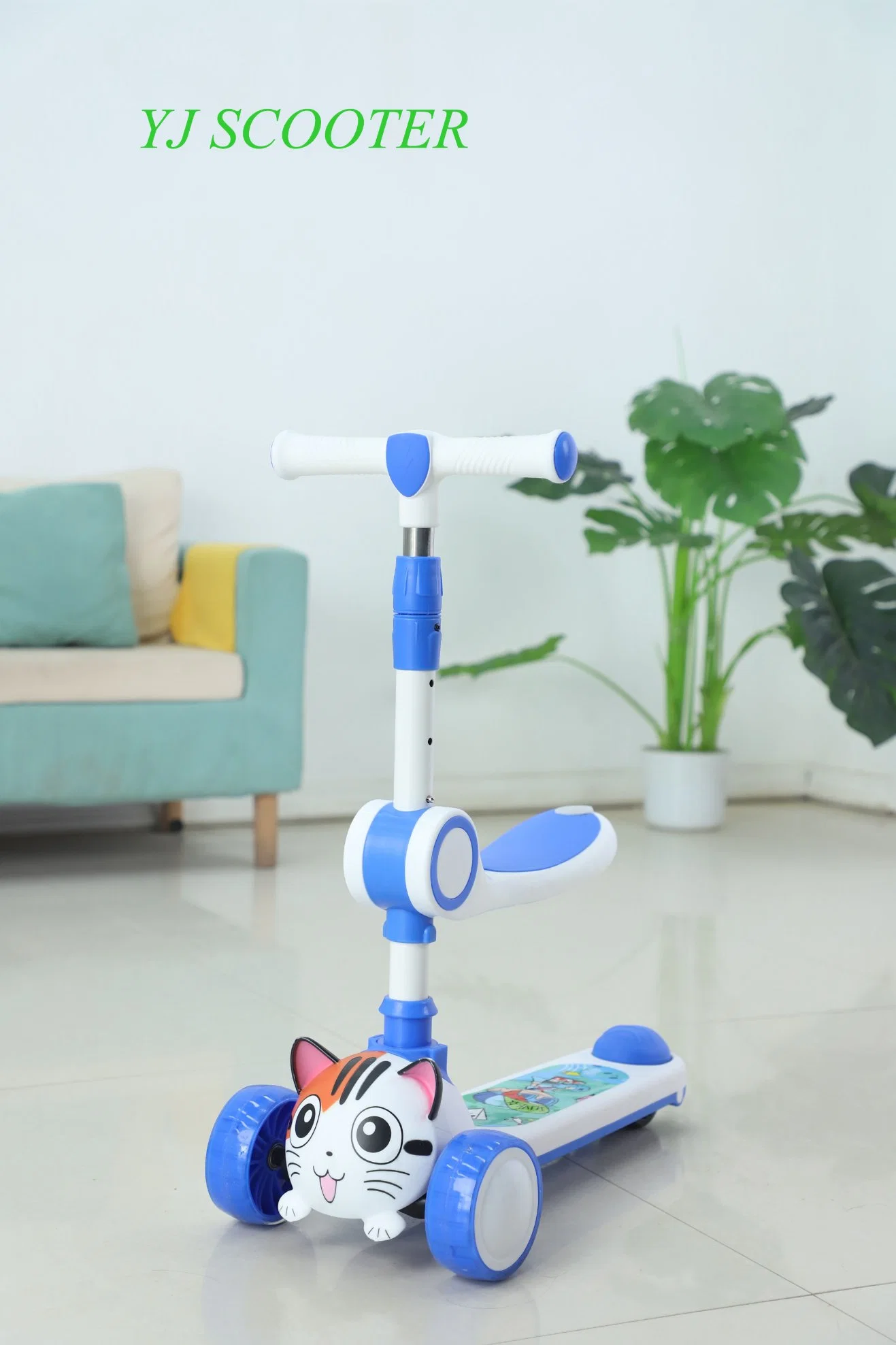 2023 New Model Baby Toys Kid Scooter / 3 Wheel 4 Wheel Scooters for Children / Mini Baby Kick Scooter for Sale