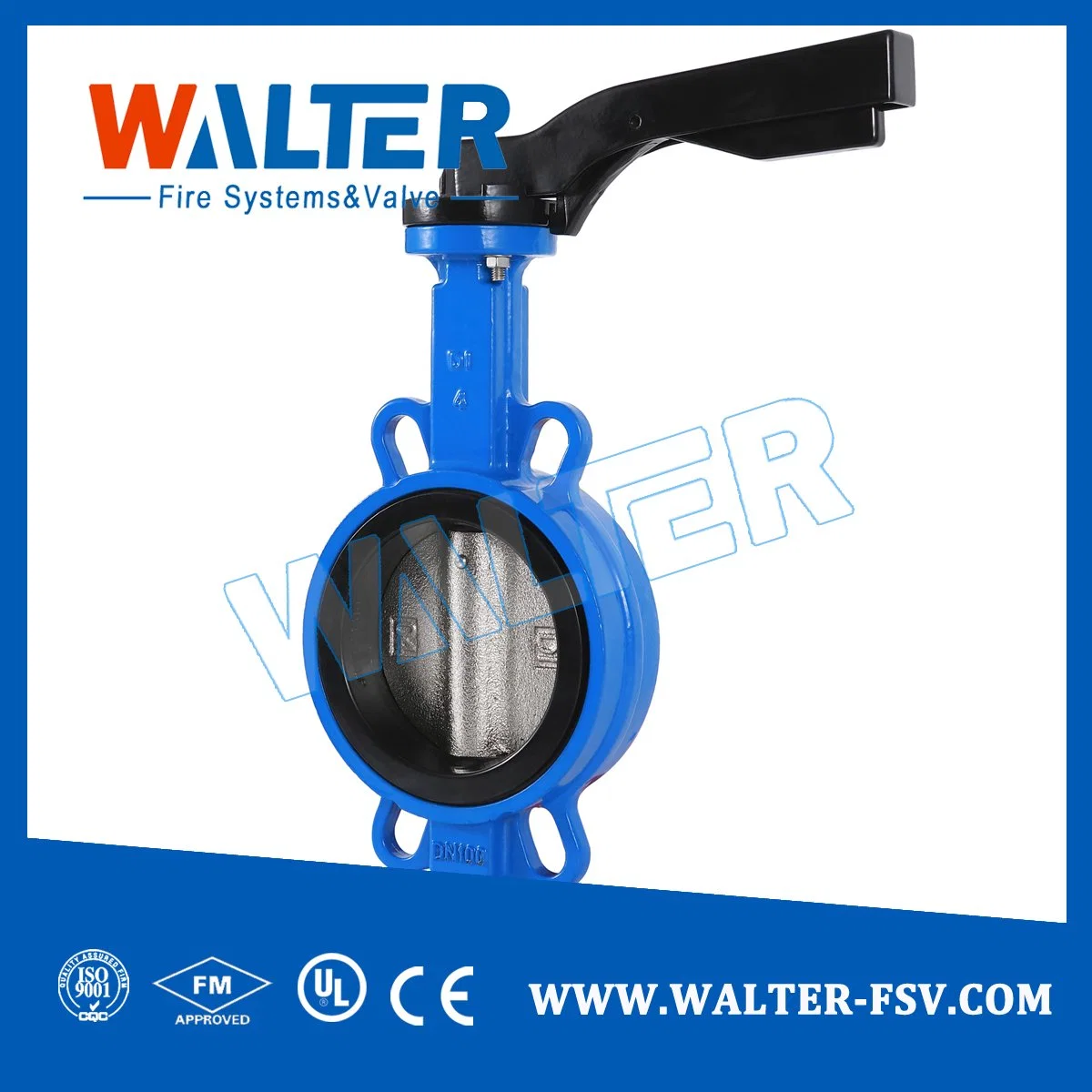 Wholesale/Supplier Easy Control Safety Metal Valve API Wafer Butterfly Valve for Agriculture Industry with High Pressure