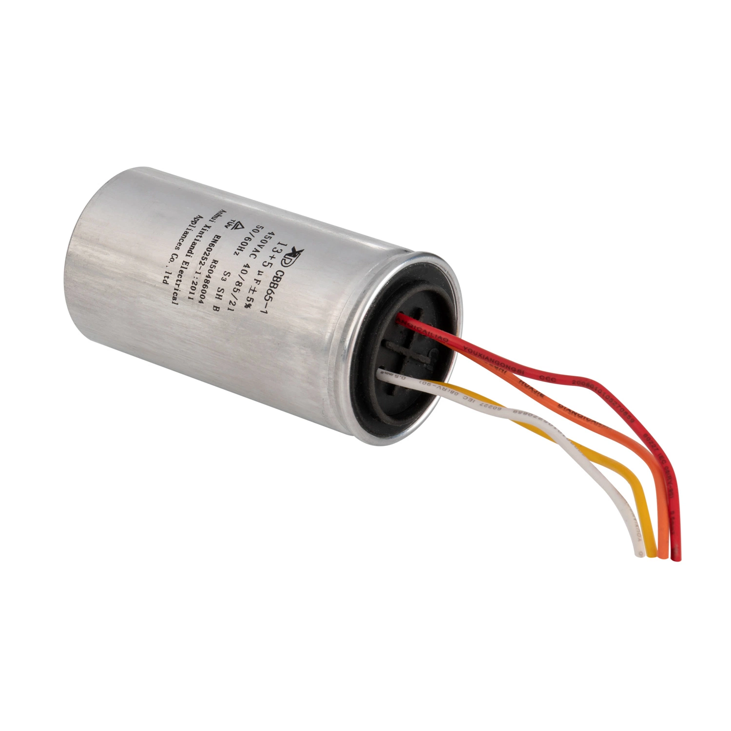 AC Motor Capacitor Washing Machine Start Run Capacitor Cbb65-1