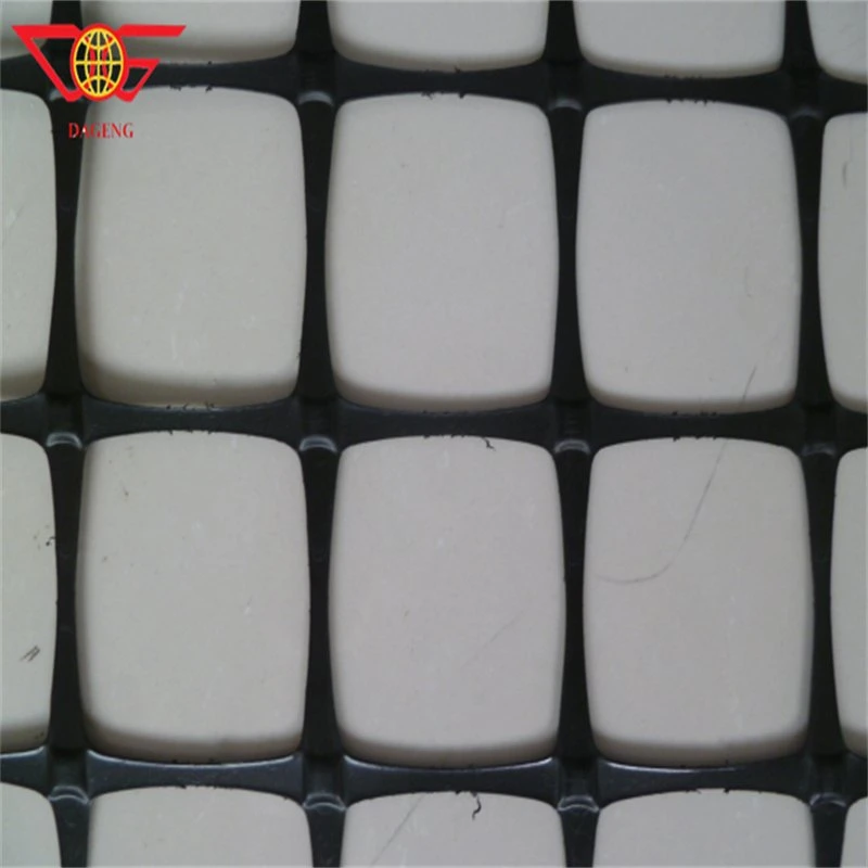 Biaxial Plastic Geogrids Mesh for Road Construction Composite Polypropylene Plastic Biaxial Geogrid Good Sell