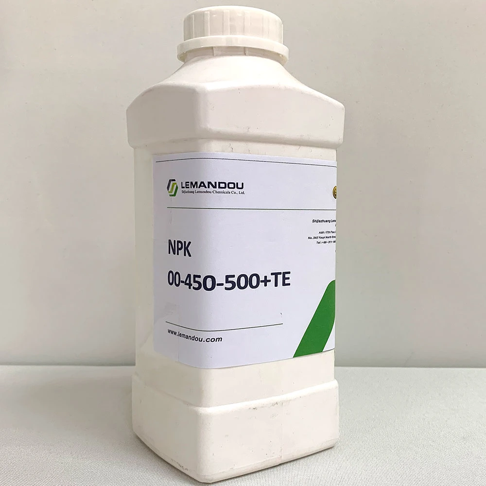 Fertilizante de suspensión NPK Organic+Inorganic 0-50-600+Te+60ha fertilizante líquido