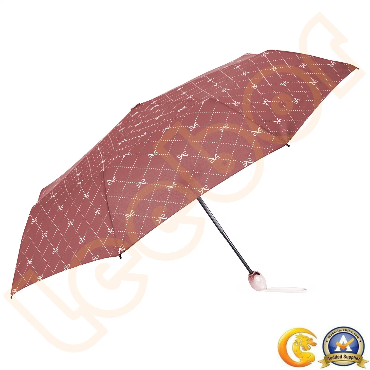 Storm Proof Extendable Collapsible Three Folding Rain Umbrella Gift Items