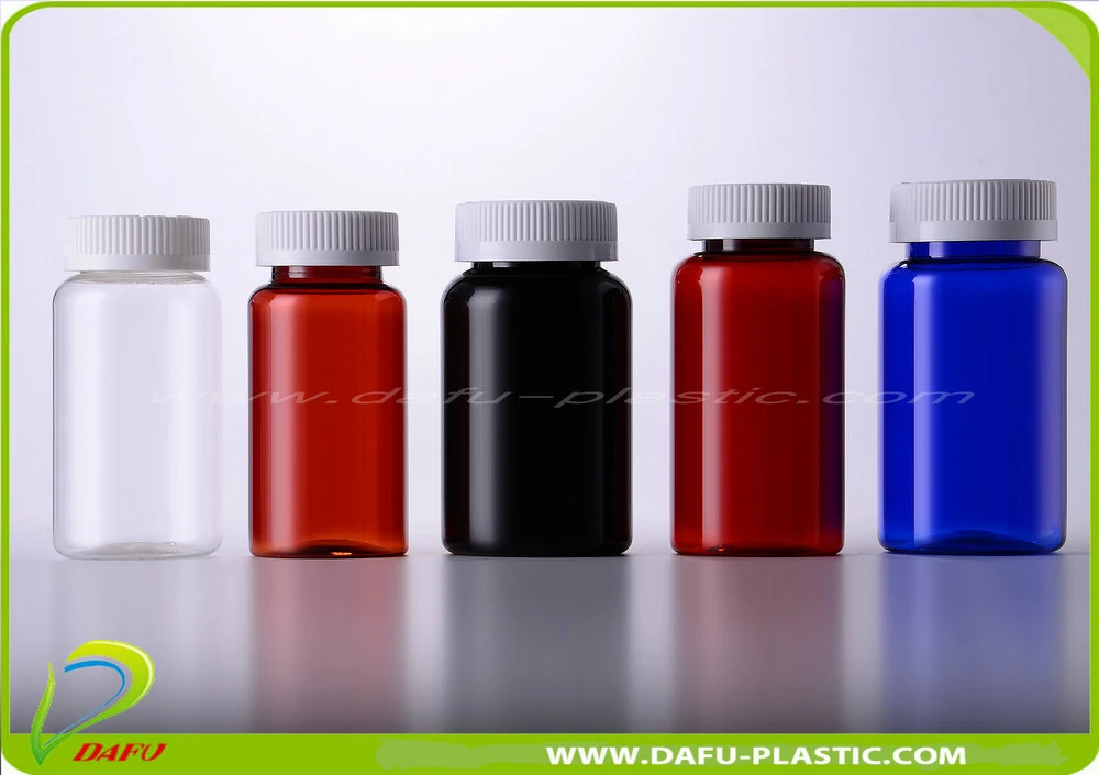 OEM 250ml 200ml 150ml Health Food Pet Cod Liver Oil Plastic Bottle Medicine Bottle