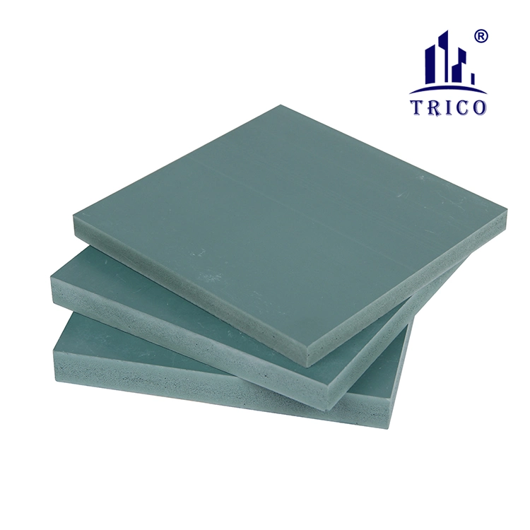 Hebei Factory 1220X2440mm Building Materials Construction PVC Plastic Formwork Board