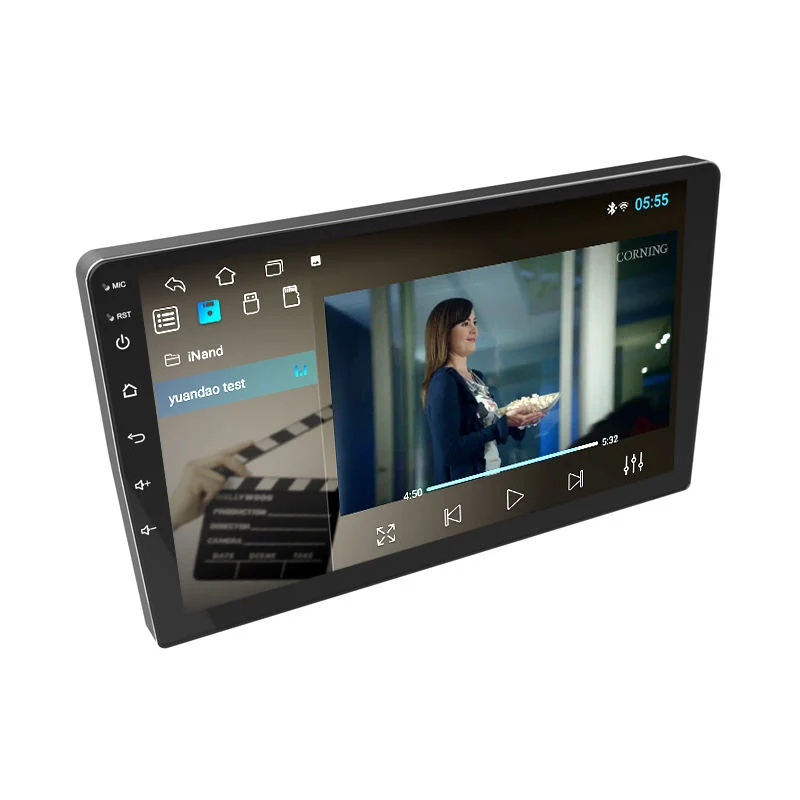 Универсальный 1 DIN BT/GPS/WiFi/Mirror Link/Ahd/IPS 1024*600 1 +16g автомобиль Android 10-дюймовый DVD-проигрыватель высокого разрешения с радио